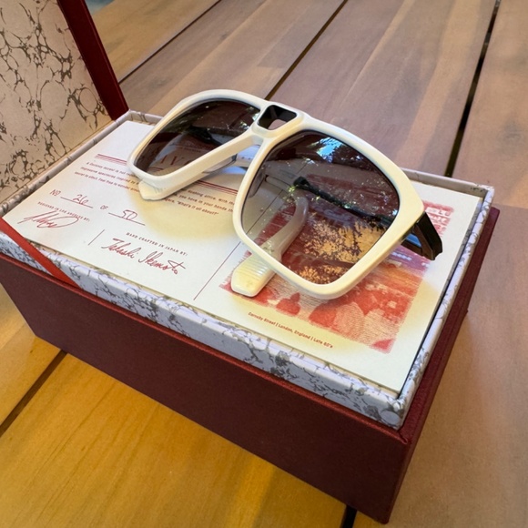 ✧ Jacques Marie Mage Savoy Matte White 26/50 Glasses Excellent Condition - Picture 10 of 12